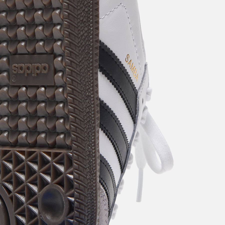 White Men Kith adidas Samba OG Sneakers | 2196-FEPYT