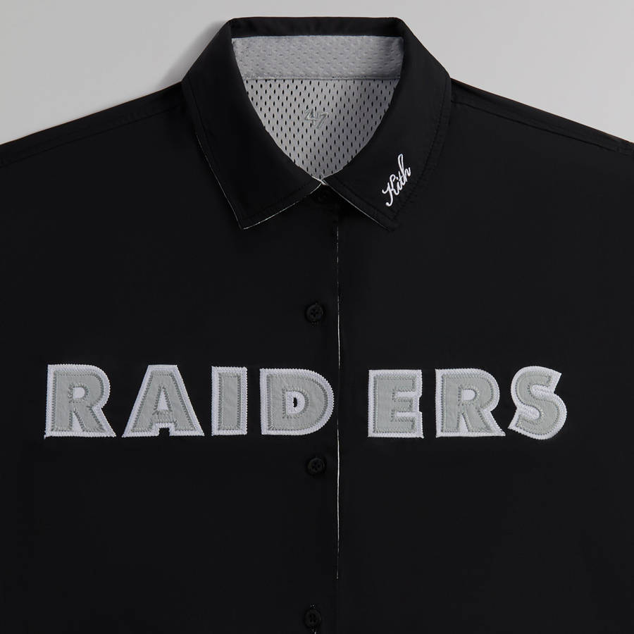 White Men Kith and '47 for the NFL: Raiders Reversible Ginza Shirts | 4096-XVMUP