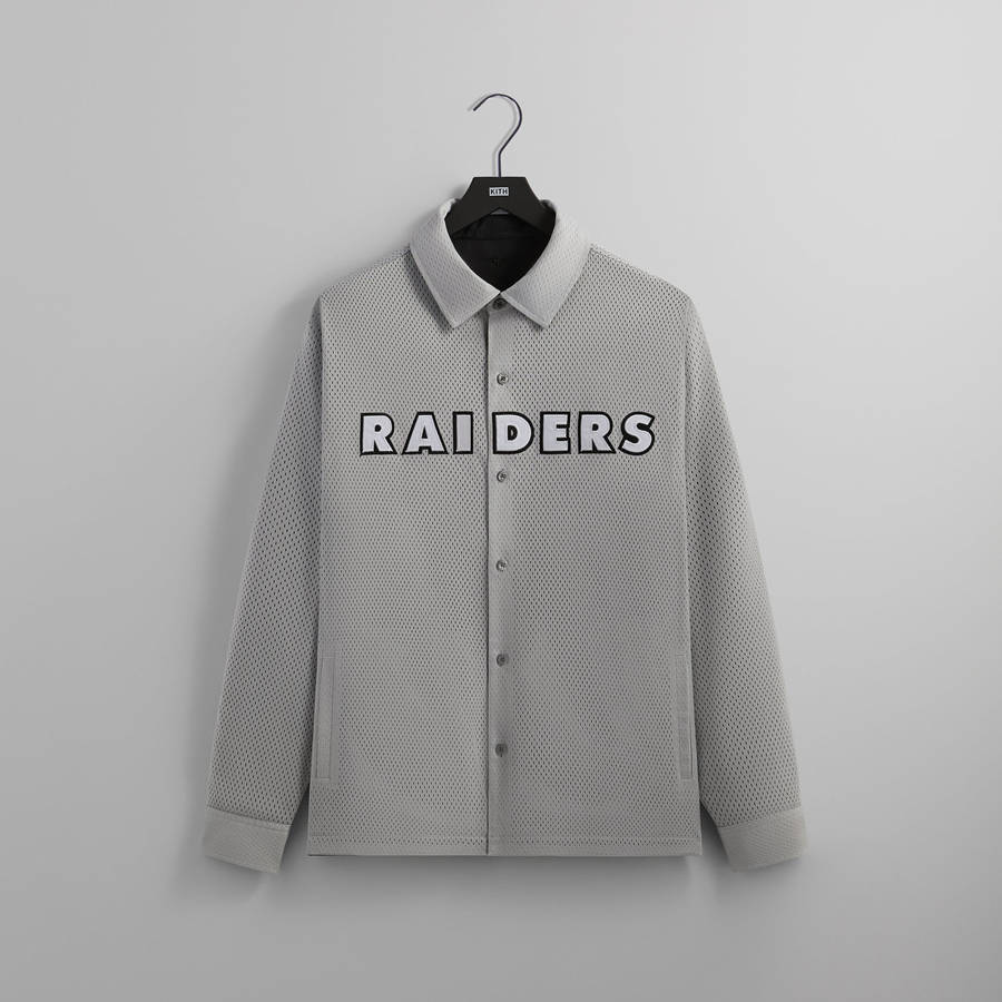 White Men Kith and '47 for the NFL: Raiders Reversible Ginza Shirts | 4096-XVMUP