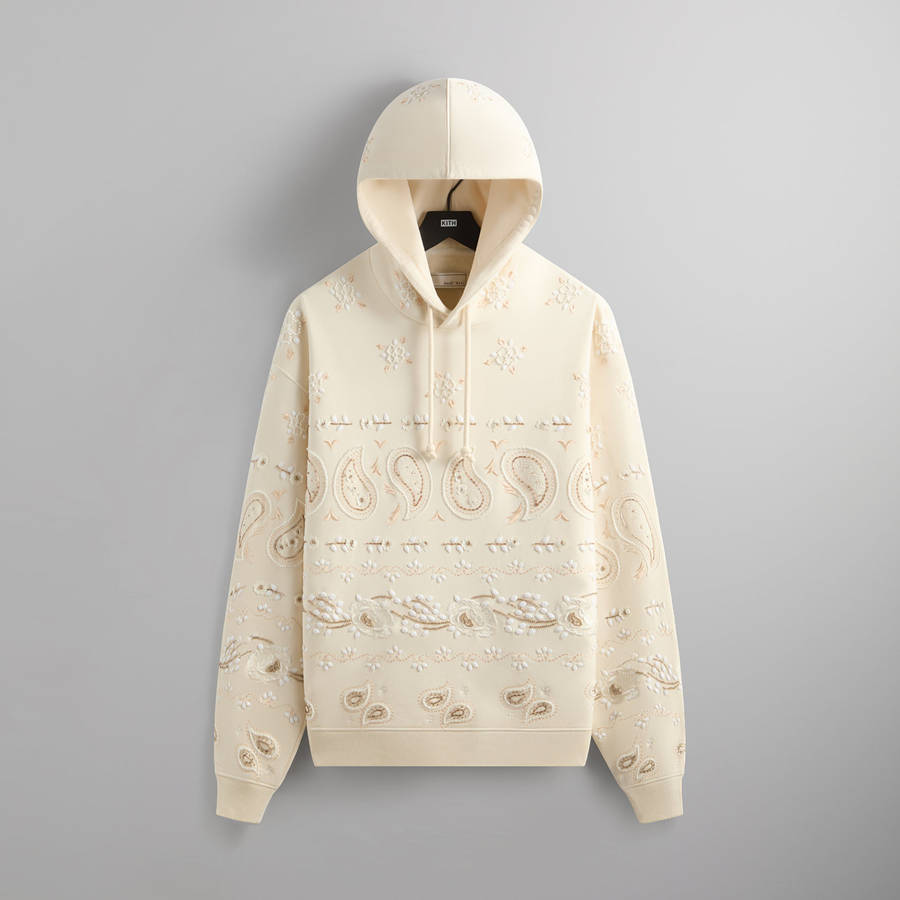 White Men Kith and Kin Paisley Floral Williams III Hoodie Sweatshirts | 5621-WXYOK