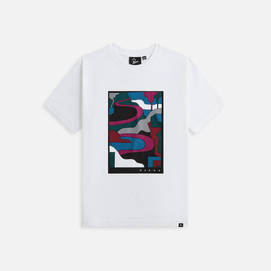 White Men Kith by Parra The Stelvio T-Shirt | 3512-IMWET