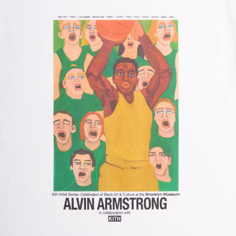 White Men Kith for Alvin Armstrong Gallery Shirts | 8576-ZJLVO