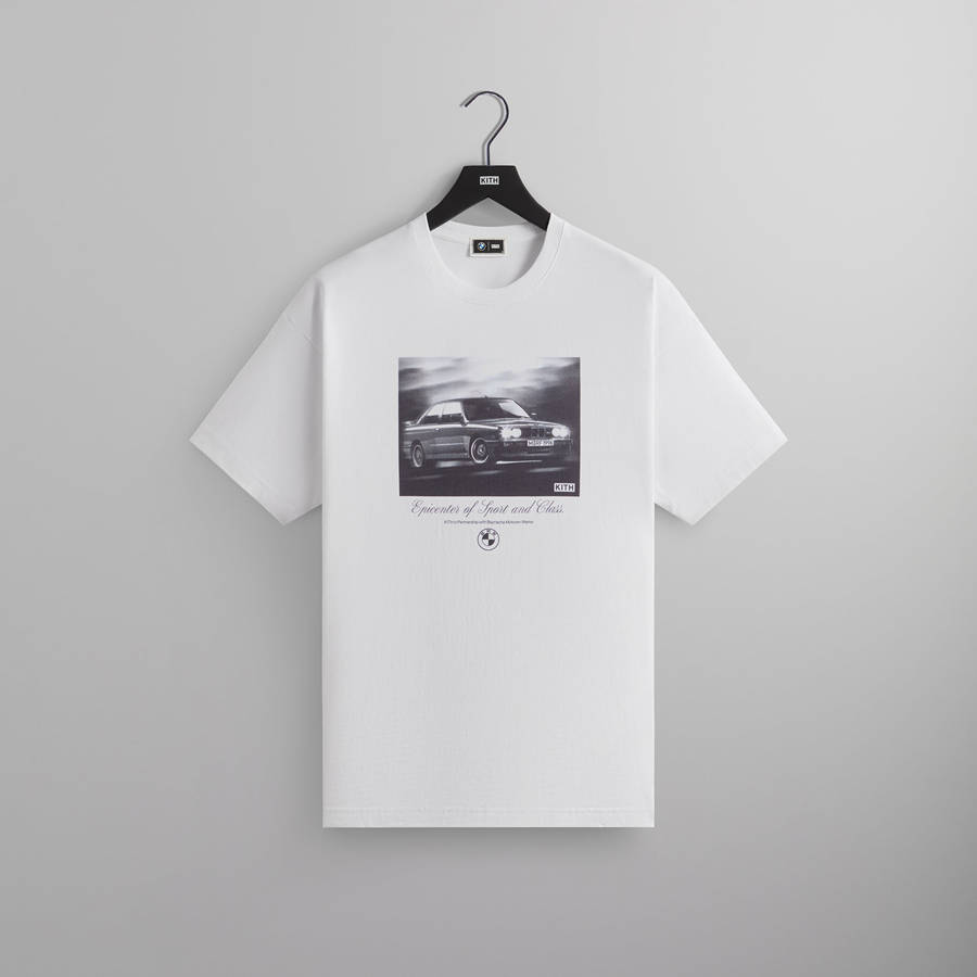 White Men Kith for BMW M3 Portrait Vintage Shirts | 6821-OVMTS