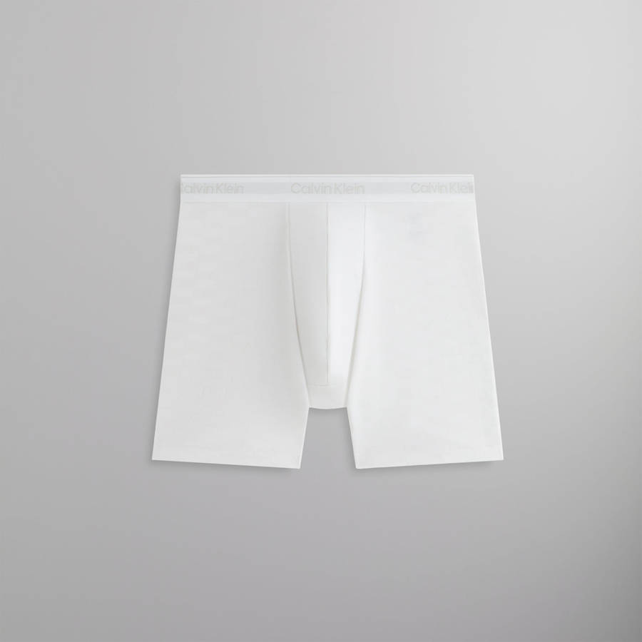 White Men Kith for Calvin Klein Classic Boxer Brief Shorts | 7438-PUZSL