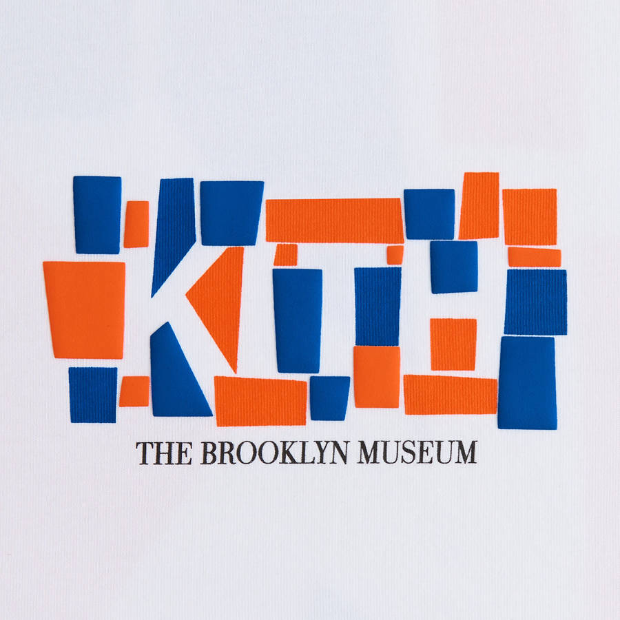 White Men Kith for the Brooklyn Museum Exhibit T-Shirt | 2948-ZUBHF