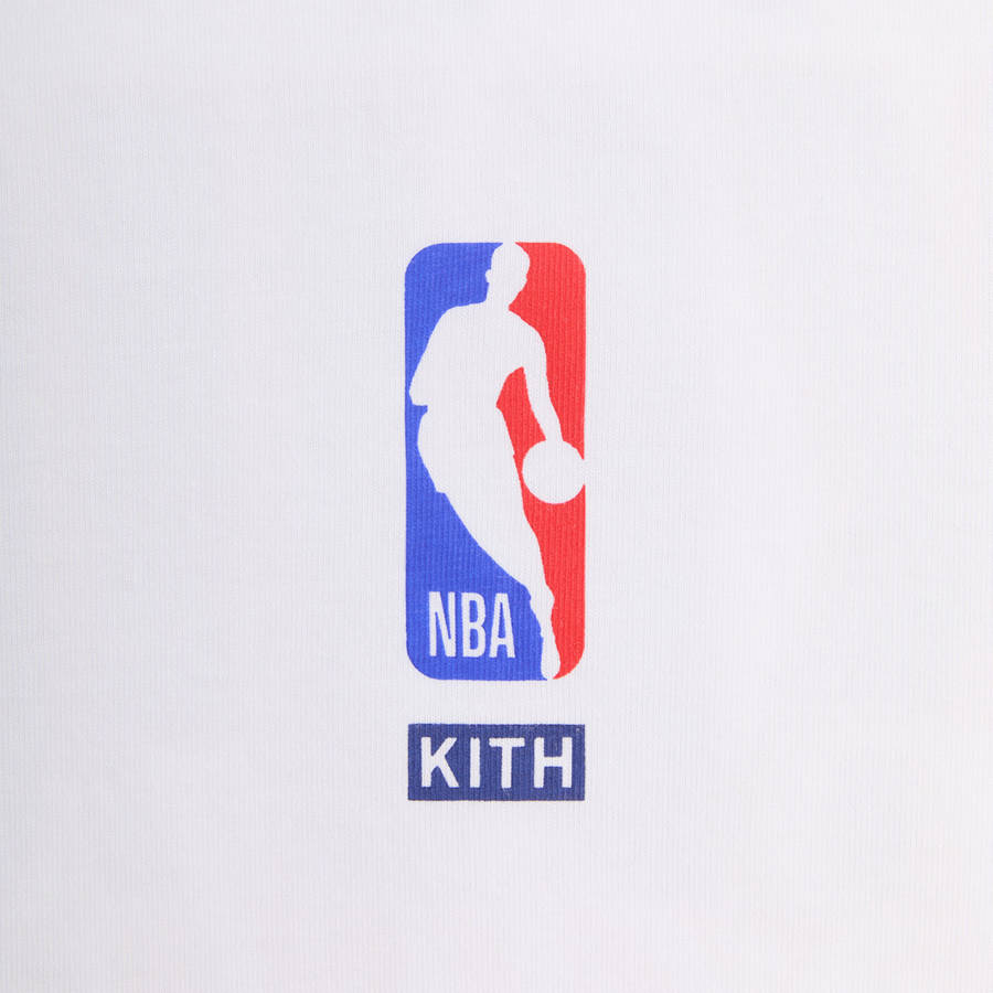 White Men Kith for the New York Knicks Classic Vintage T-Shirt | 6089-YZUAT