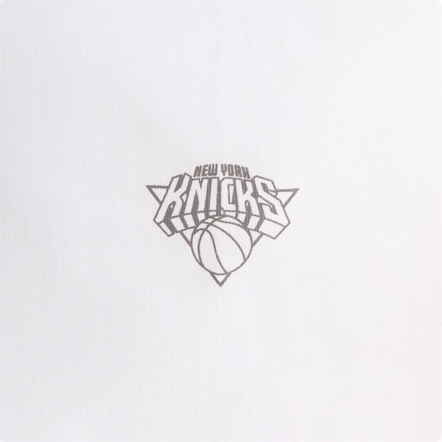 White Men Kith for the New York Knicks Classic Vintage T-Shirt | 6089-YZUAT
