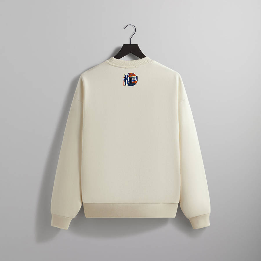 White Men Kith for the New York Knicks City Vintage Nelson Crewneck Sweatshirts | 0846-QJYAT