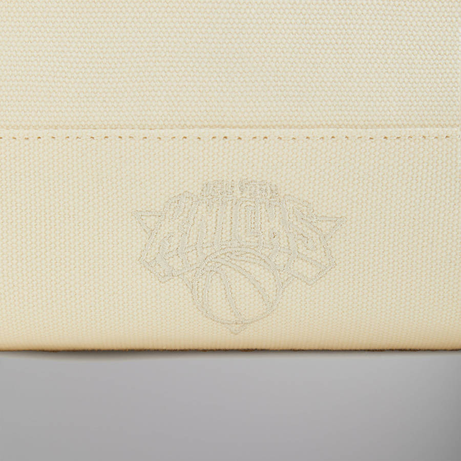 White Men Kith for the New York Knicks Canvas Tote Bags | 9305-NEHXF