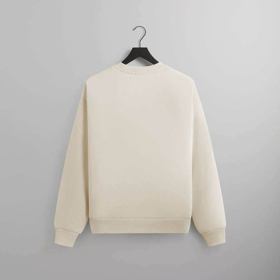 White Men Kith for the New York Rangers Shield Nelson Crewneck Sweatshirts | 1732-LGECD