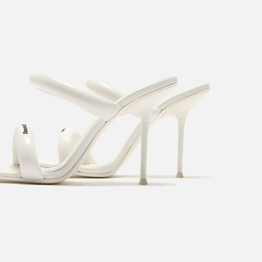 White Women Kith Alexander Wang Julie 105 Tubular Sandal Heels | 6821-ZLNET