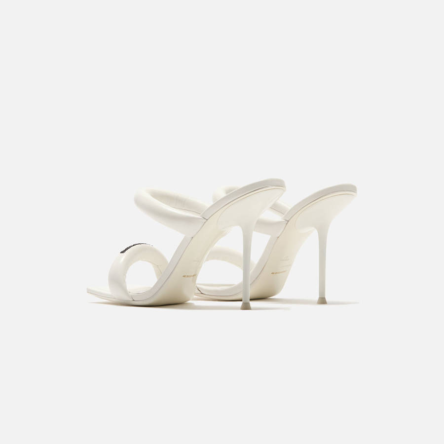 White Women Kith Alexander Wang Julie 105 Tubular Sandal Heels | 6821-ZLNET