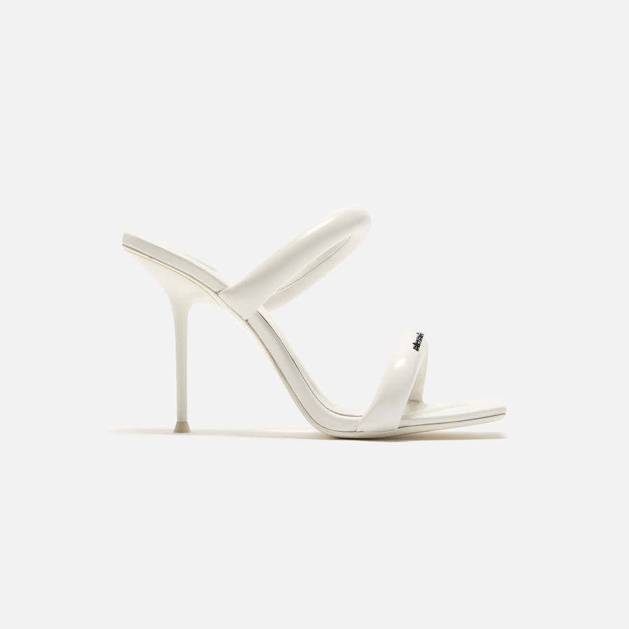 White Women Kith Alexander Wang Julie 105 Tubular Sandal Heels | 6821-ZLNET