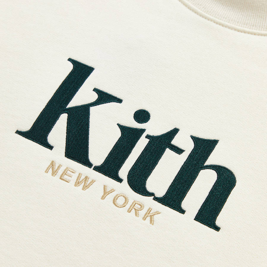 White Women Kith Asher New York Crewneck Sweatshirts | 2936-TLBDX