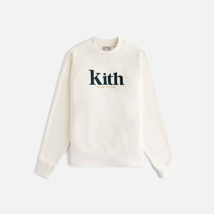 White Women Kith Asher New York Crewneck Sweaters | 1082-BGVTZ