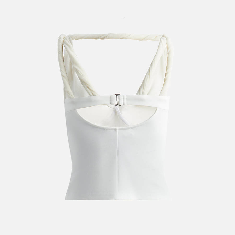 White Women Kith Buci Divinity Top Shirts | 1395-LKWCG
