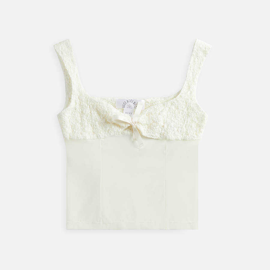 White Women Kith Buci Equinox Top Shirts | 5042-JEBWN
