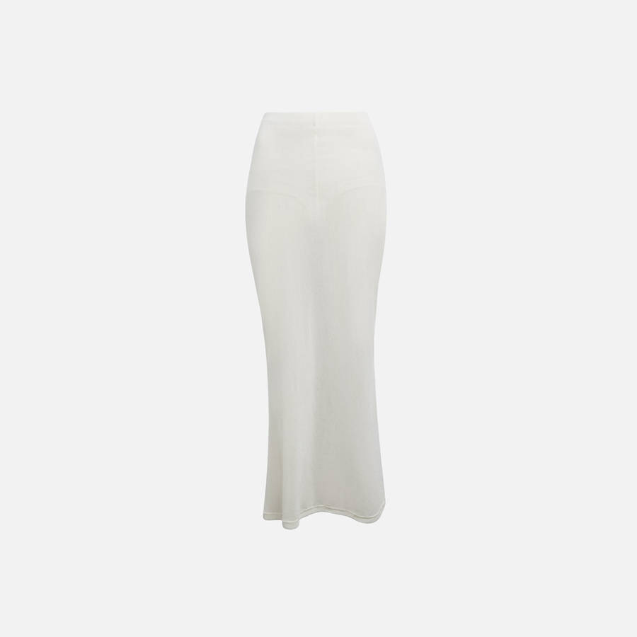 White Women Kith Buci Meeya Skirts | 9812-GVSXU