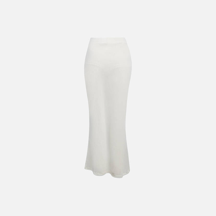 White Women Kith Buci Meeya Skirts | 9812-GVSXU