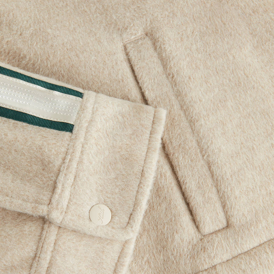 White Women Kith Corwin Coach Zip Sweaters | 8207-TCFWK