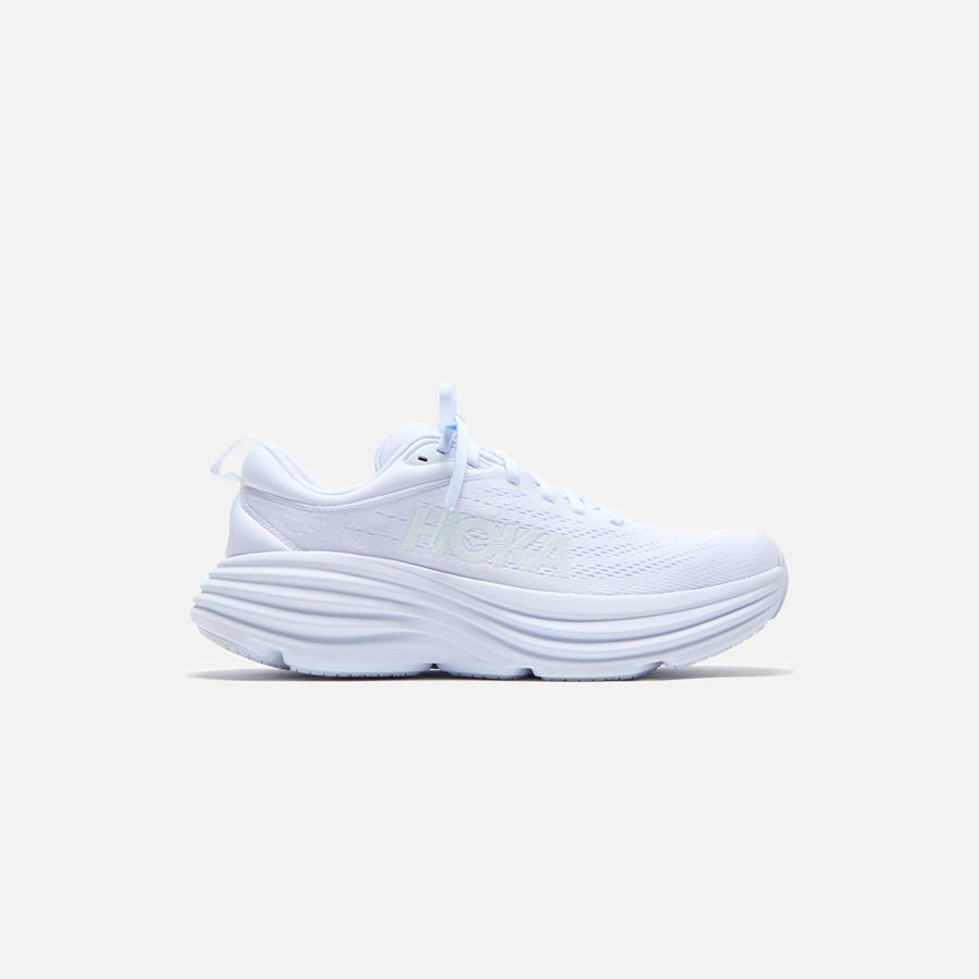 White Women Kith HOKA WMNS Bondi 8 Sneakers | 6281-YOZJW