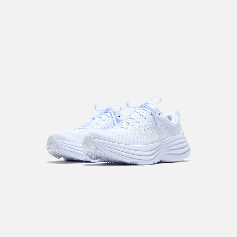 White Women Kith HOKA WMNS Bondi 8 Sneakers | 6281-YOZJW