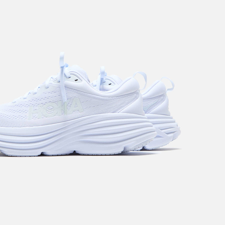 White Women Kith HOKA WMNS Bondi 8 Sneakers | 6281-YOZJW