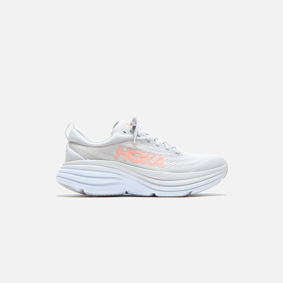 White Women Kith HOKA WMNS Bondi 8 Sneakers | 4826-JNPZS
