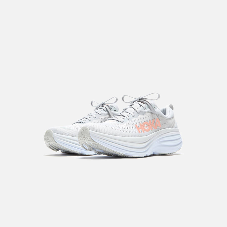 White Women Kith HOKA WMNS Bondi 8 Sneakers | 4826-JNPZS