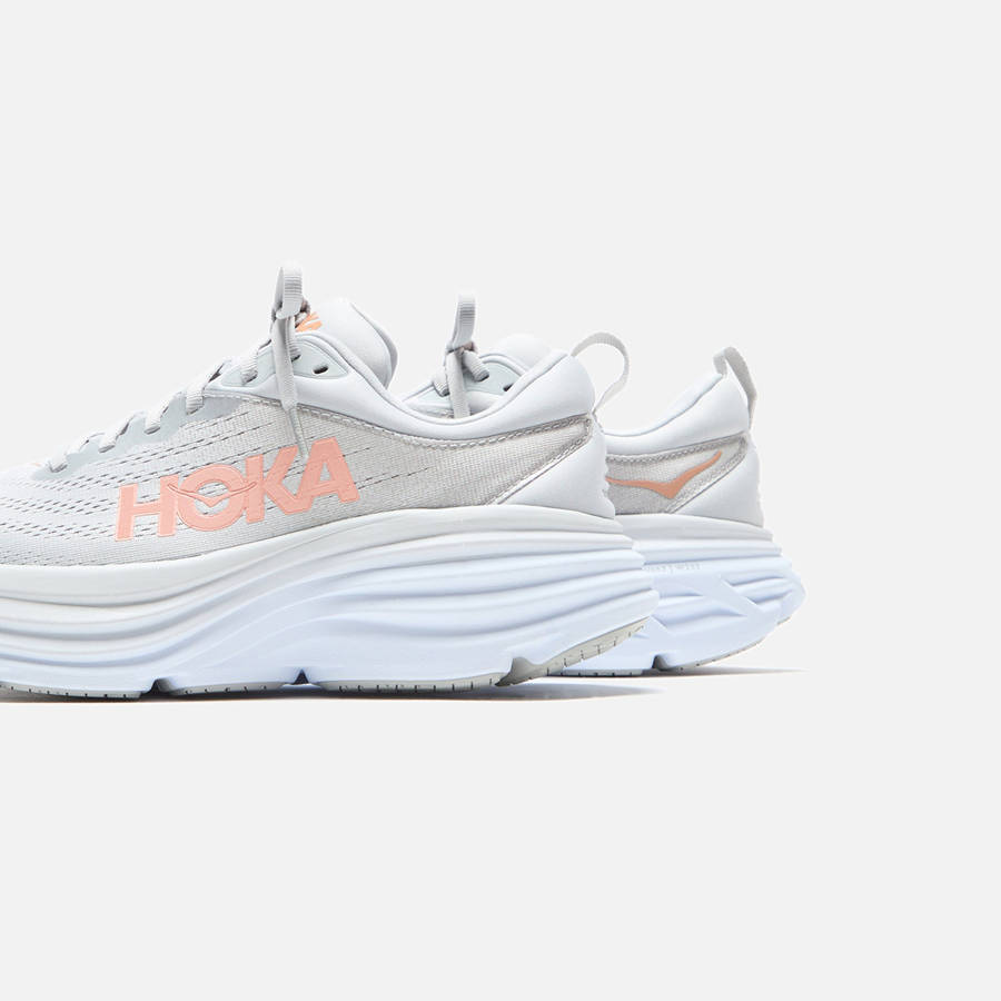 White Women Kith HOKA WMNS Bondi 8 Sneakers | 4826-JNPZS