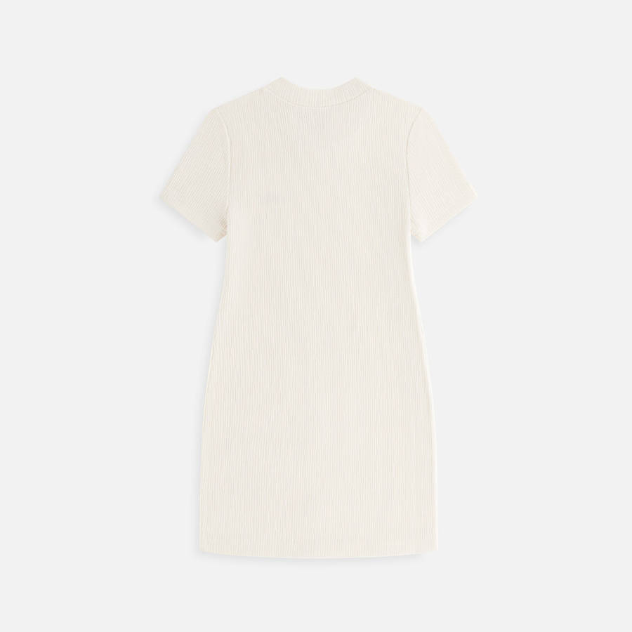 White Women Kith Mulberry Chenille Dress | 9723-SUVMK