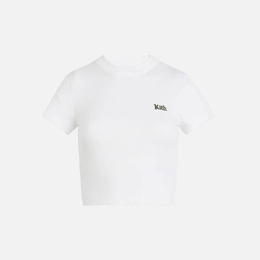 White Women Kith Mulberry II T-Shirt | 6593-RMLSH