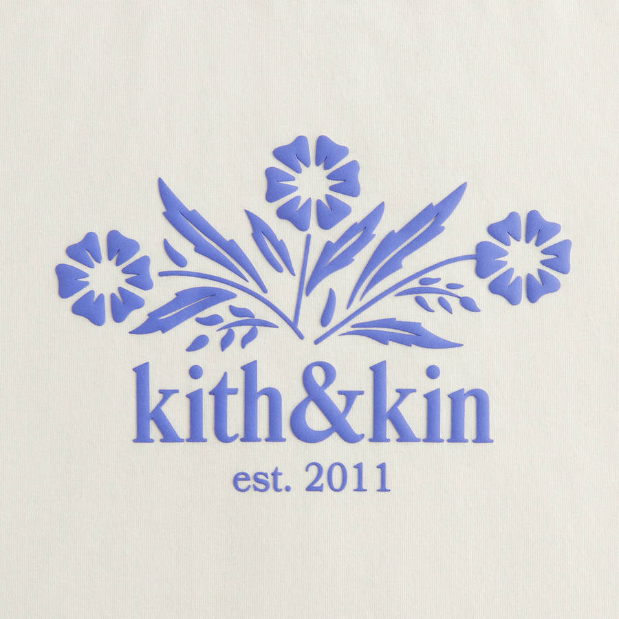White Women Kith Mulberry and Kin Bellflower Vintage T-Shirt | 5297-XWHVL