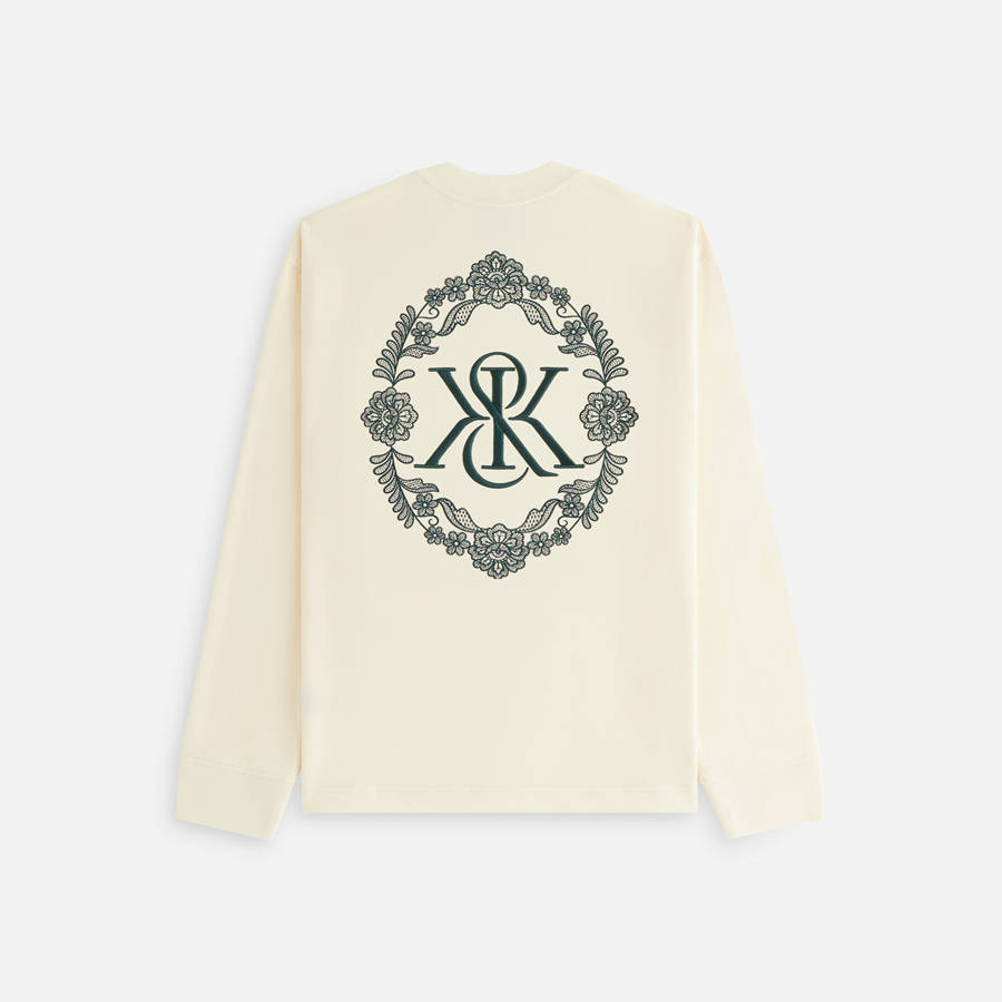 White Women Kith Oversized Sonoma Crest Long Sleeve T-Shirt | 0283-XBKON