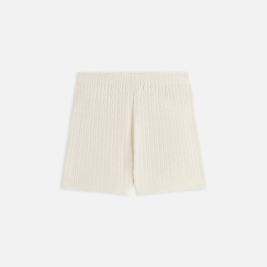 White Women Kith Rayne Crest Chenille Shorts | 7936-IBAQC