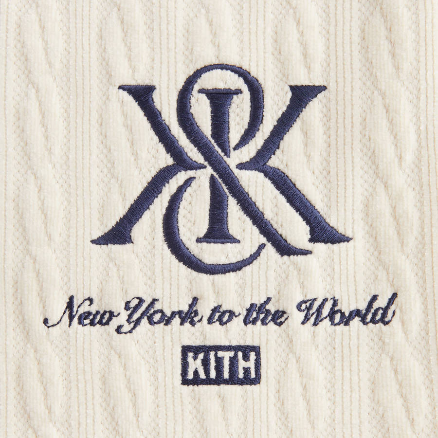 White Women Kith Rayne Crest Chenille Shorts | 7936-IBAQC