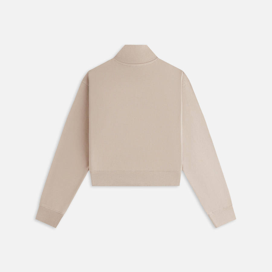 White Women Kith Ryder Quarter Zip Sweatshirts | 7806-CIYOK