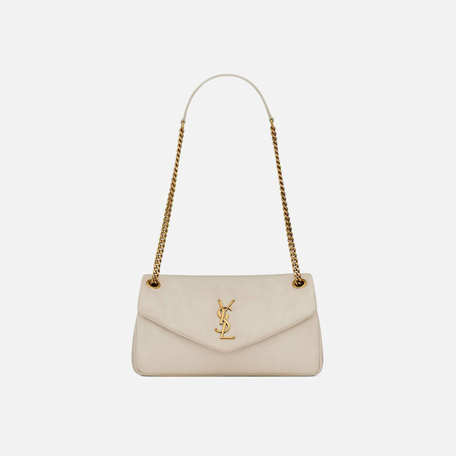 White Women Kith Saint Laurent YSL Calypso Puff Bags | 9081-NRXVO