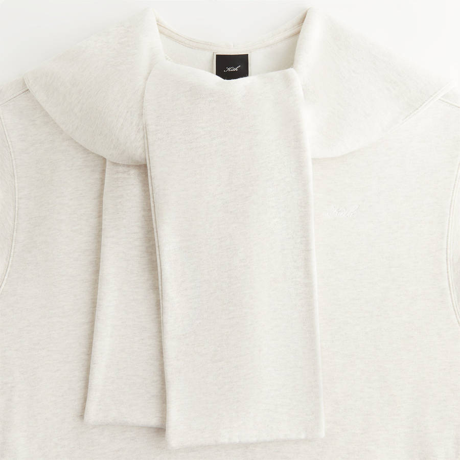 White Women Kith Sedo Scarf Hoodie Sweatshirts | 8925-RGWND