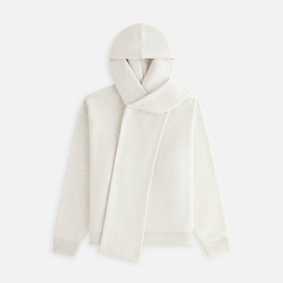 White Women Kith Sedo Scarf Hoodie | 5280-LYIPS