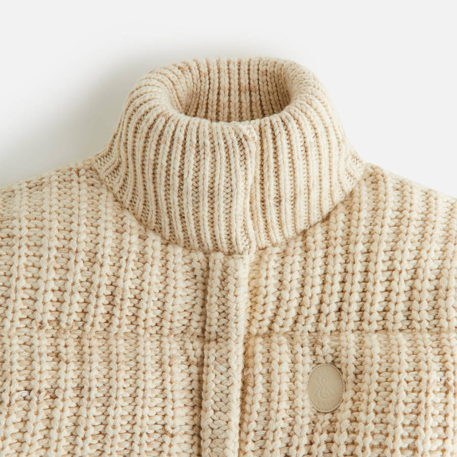 White Women Kith Wynne Sweater Puffers | 9842-BAIUC