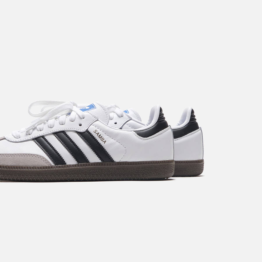 White Women Kith adidas Samba OG Sneakers | 3912-TKSWG