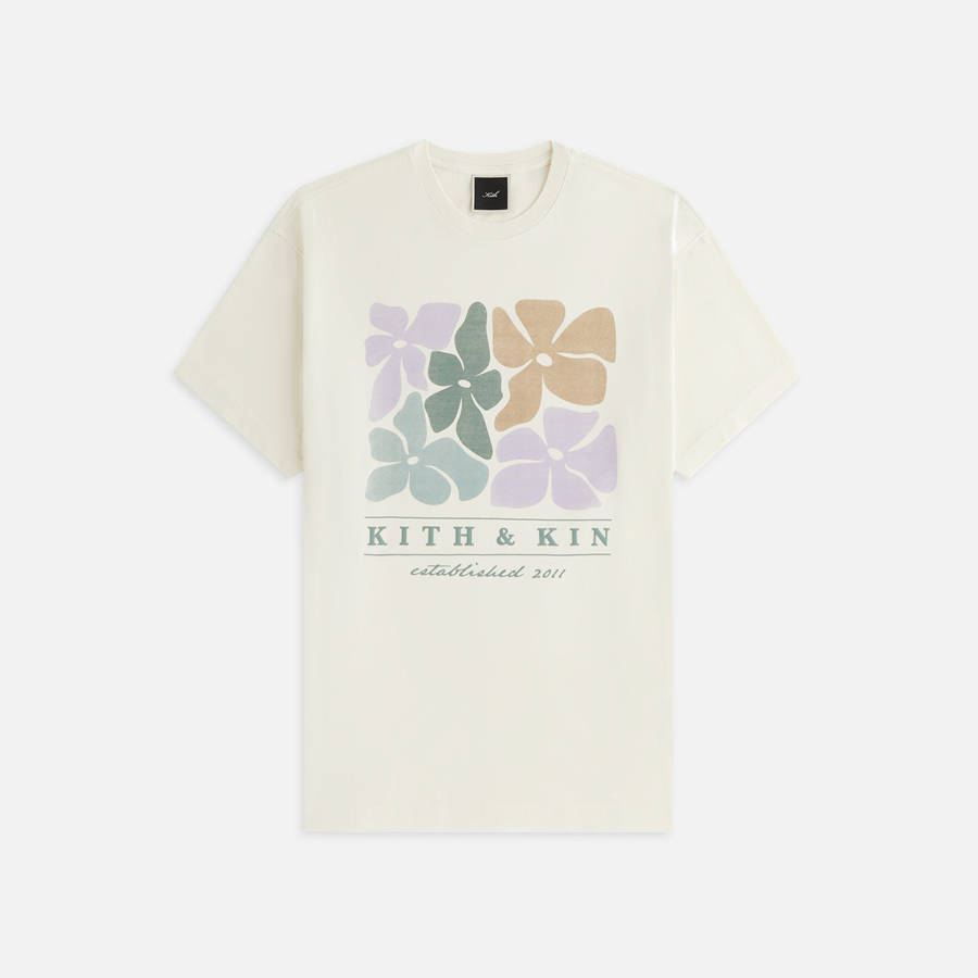 White Women Kith and Kin Floral Vintage T-Shirt | 7089-HYFOW