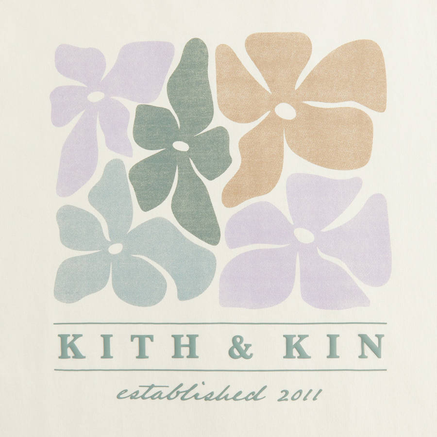 White Women Kith and Kin Floral Vintage T-Shirt | 7089-HYFOW