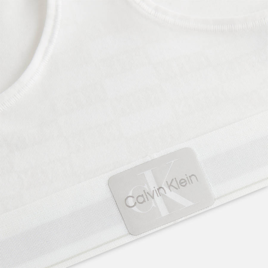 White Women Kith for Calvin Klein Classic Bralette Underwear | 0279-DKOAI