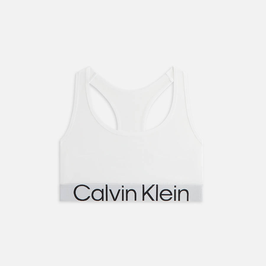 White Women Kith for Calvin Klein Mesh Racerback Underwear | 7290-WQDAC