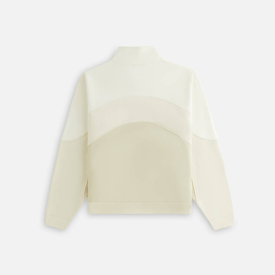 White Women Kith for the New York Knicks Hunter III Panelled Quarter Zip Sweatshirts | 7286-SRMPV