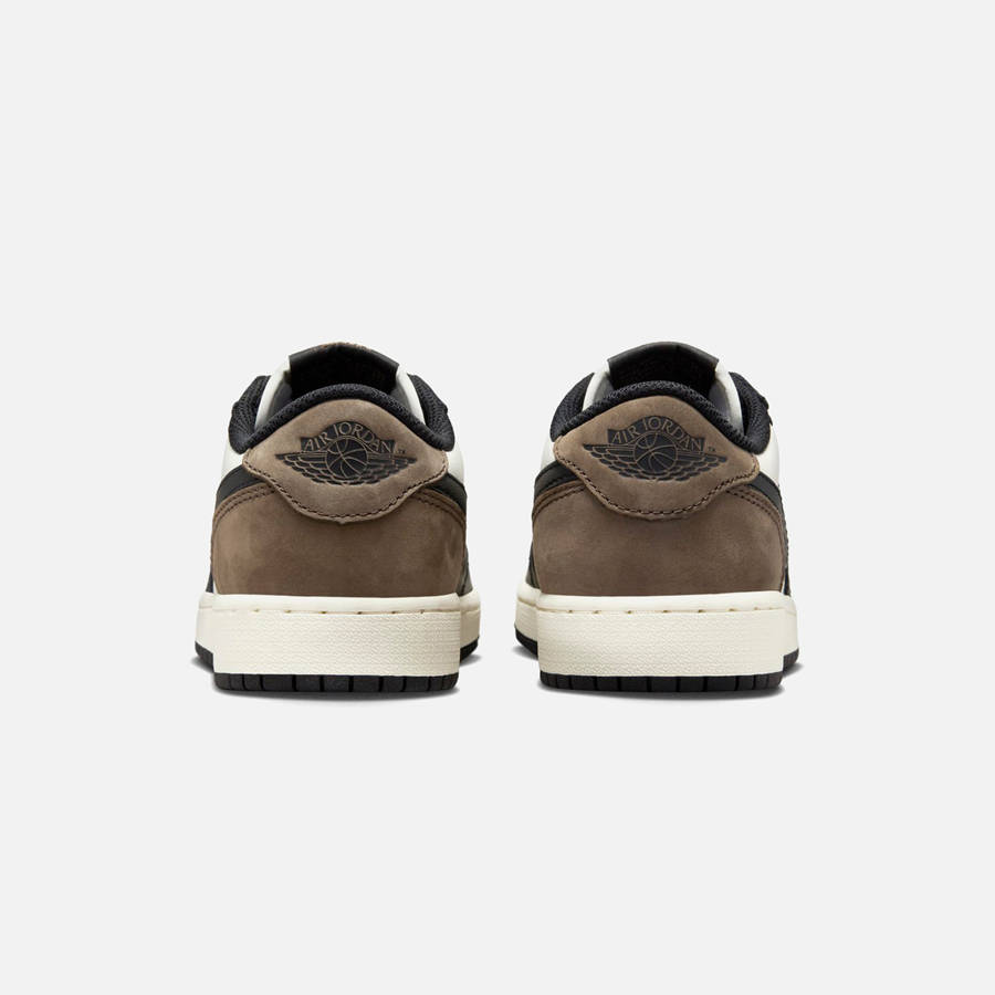 White / Black Kids' Kith Jordan GS Air Jordan 1 Low OG Sneakers | 9320-RMPWQ