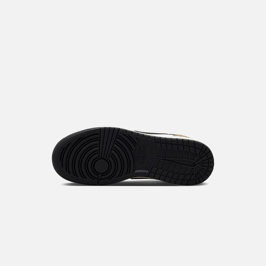 White / Black Kids' Kith Jordan GS Air Jordan 1 Low OG Sneakers | 9320-RMPWQ