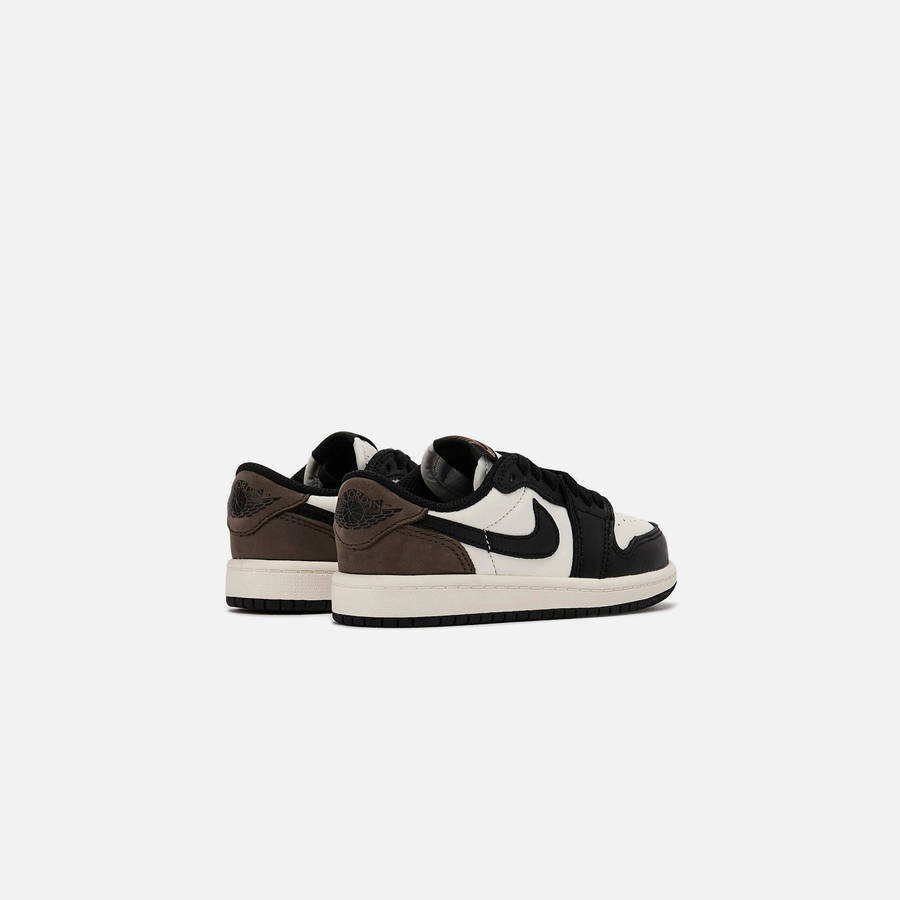 White / Black Kids' Kith Jordan PS Air Jordan 1 Low OG Sneakers | 9315-OZTFA